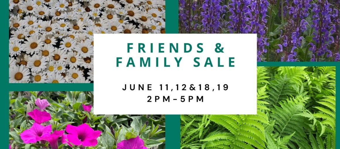Friends & Family Sale
