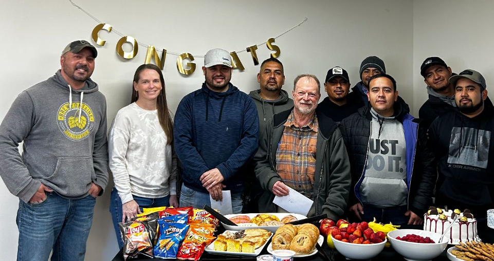 Celebrating 5 years for our H2A team!